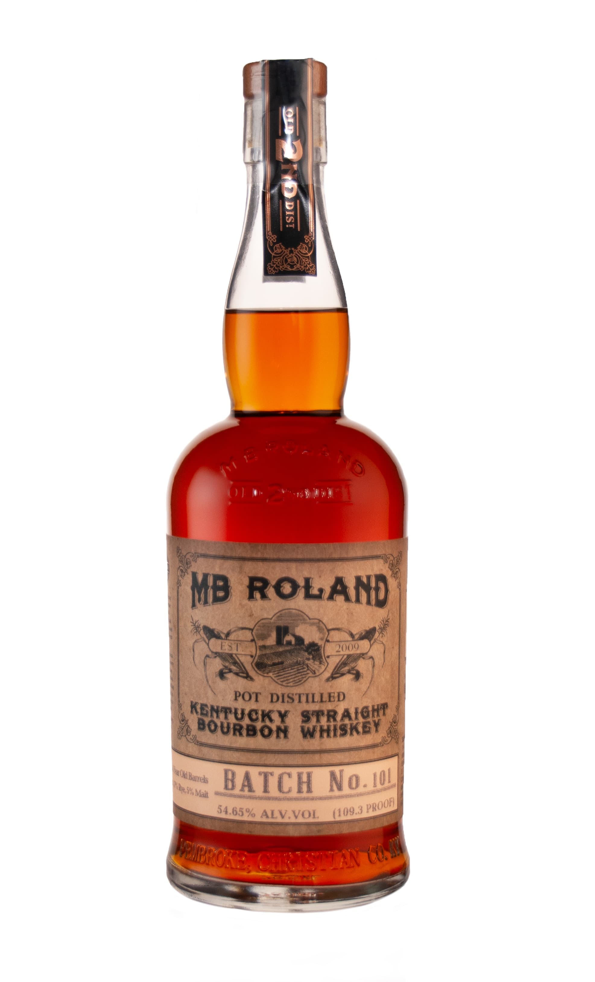 Kentucky Flagship Bourbon Bottle Front