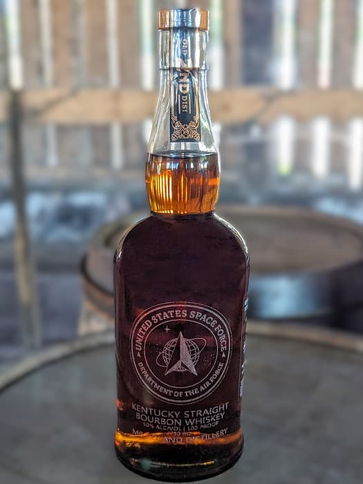 Space Force Etched Bourbon