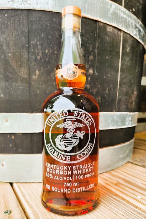 Etched Marine Corps