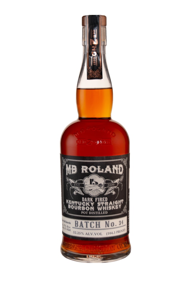 Dark fired bourbon front